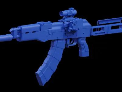 Concept AK-47 3D model