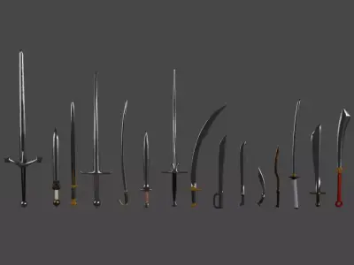 Swords   3D model