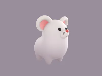 Rat Character 3D model