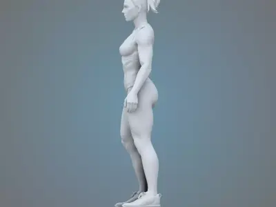 Motivational Gym Decor Statue PM-69 3D print model