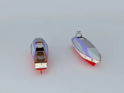 Morning Star yacht Free 3D model