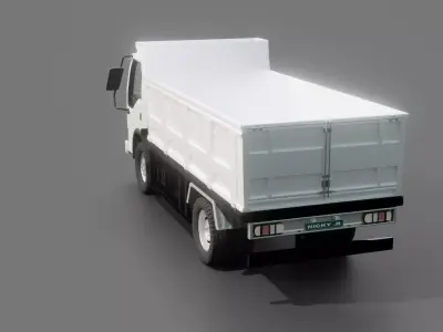 Isuzu NKR Dump Truck 3D model