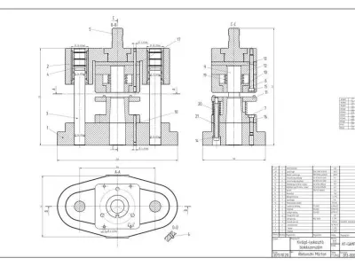 Sheet Metal Punching Machine Free 3D model