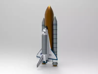 Space Shuttle 3D model 5