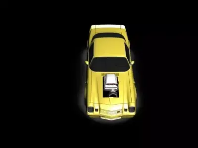 chevrolet camaro 2009 Free 3D model
