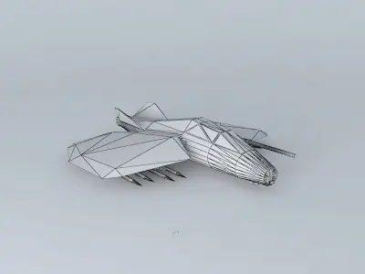 SQ Picador Space fighter class Free 3D model