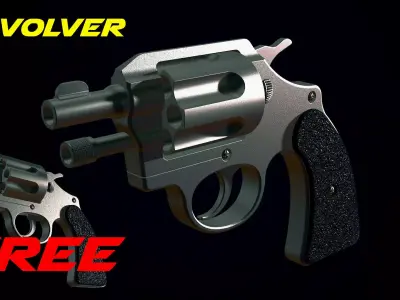 FREE REVOLVER Free 3D model