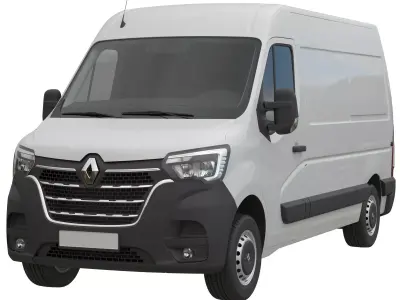 Renault Master L2H2 van 2020 3D model