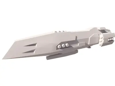 Spaceship-spacecraft-Ultra2 3D model