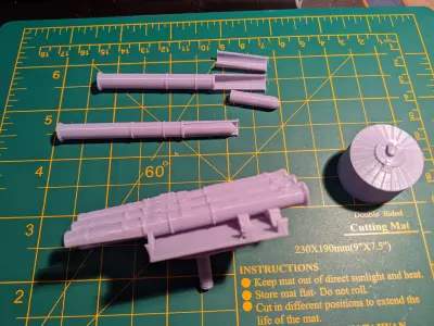 1 72 Fletcher Class Destroyer RC Model 3D print model