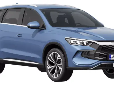 BYD Sealion 5 DM-i 2025 3D model