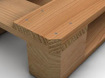 Euro palette 3D model
