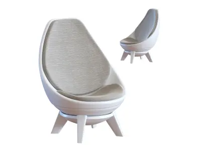 Modern Chair - Sway Lounge Seating Low-poly 3D model