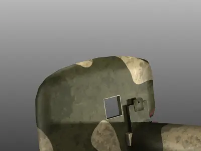 WWII Animated Weapons and Arms 3D model