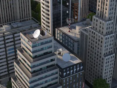Modeco City 3D model