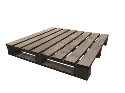 pallet Low-poly 3D model