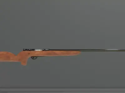 Winchester Model 1894 Free low-poly 3D model