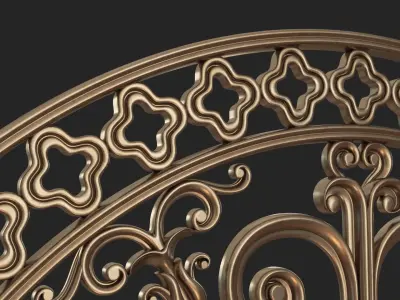 Rosette Ornament  3D print model