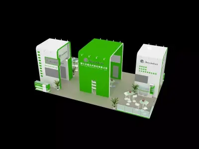 Exhibition - Area - 9X15-3DMAX2009-09 3D model