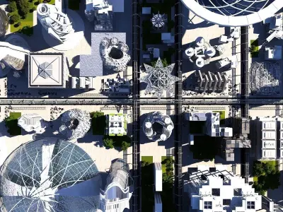 Future City HD 20 V 2 3D model