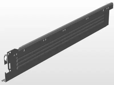 Drawers for desk Free 3D model