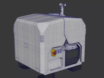 DJI Dock 3 Drone Station High-Fidelity 3D Model 3D model