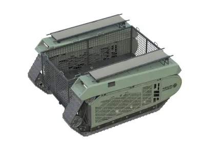 Themis Robotic Cargo Low-poly 3D model