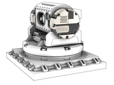 Laser Range Finder 3D model