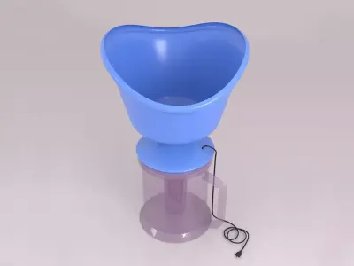 Steam Inhaler Vaporizer   Low-poly 3D model