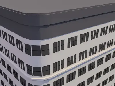 Commercial Building 004 3D model