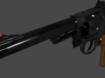 Smith and Wesson m29 3D model