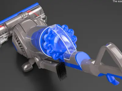  Dyson Cyclone Upright Vacuum Cleaner Blue 