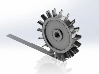 engine 3D model