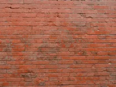 red brick wall   Free 3D model