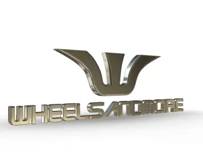 wheelsandmore logo 3D model