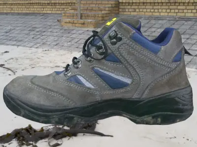 Work Boots Low-poly 3D model