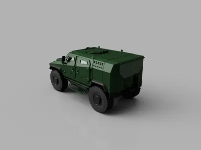 Zetor GERLACH 3Dprint ready 3D print model