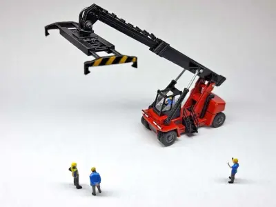 N Scale Container Lifter 3D model