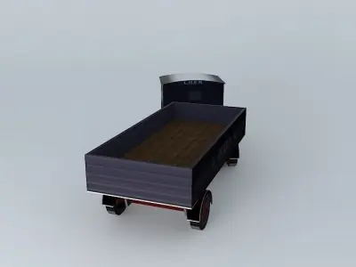 Eco Rail Scammell No 2 Dummy! Old Steam Days Free 3D model