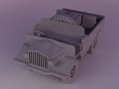 Military equipment  small set 3D print model
