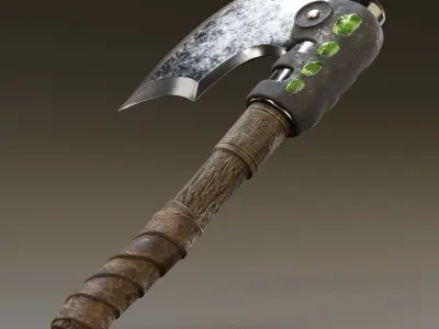 Magic Axe 3D model