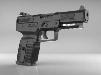FN Five seven 3D model