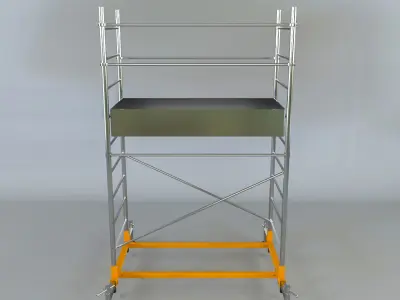 Scaffolding stand 3D model