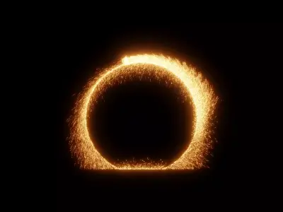 Dr Strange portal effect 3D model
