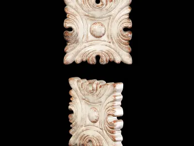 Classic carved 079 3D model