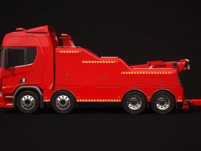 Generic Recovery Truck 3D model