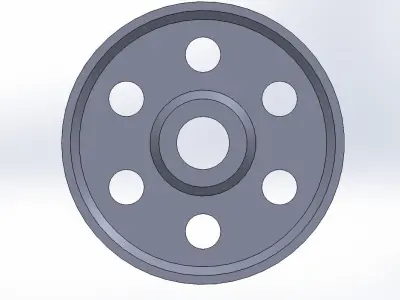 SOLIDWORKS 2022 and Engineering Graphics Pully 3D print model