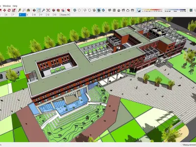 Sketchup Complex 259 3D model