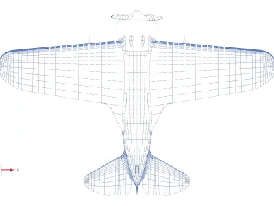 Polikarpov I-16 Type 5 3D print model