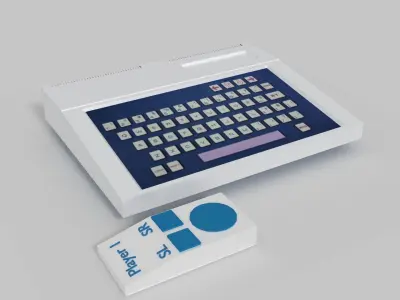 10 old consoles part 3 3D model